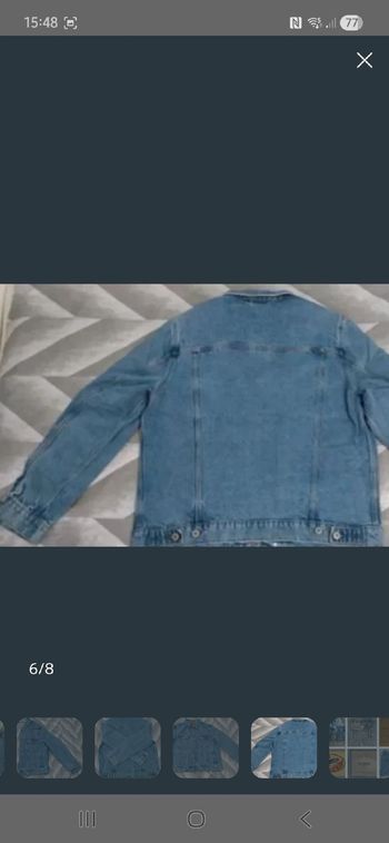 Used mango jacket denim XXL bike — image 6 of 7