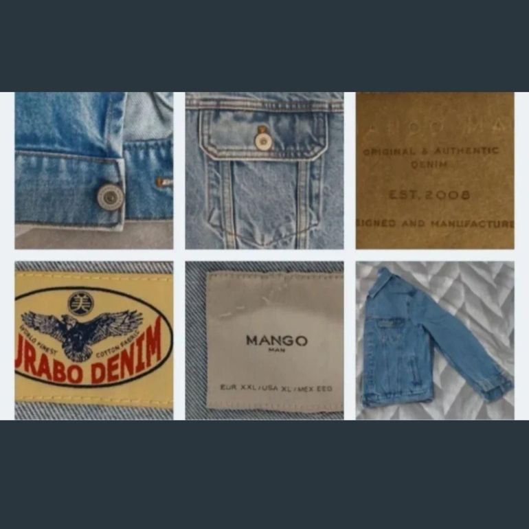 Gebrauchtes mango jacket denim XXL bike — Bild 6 von 6