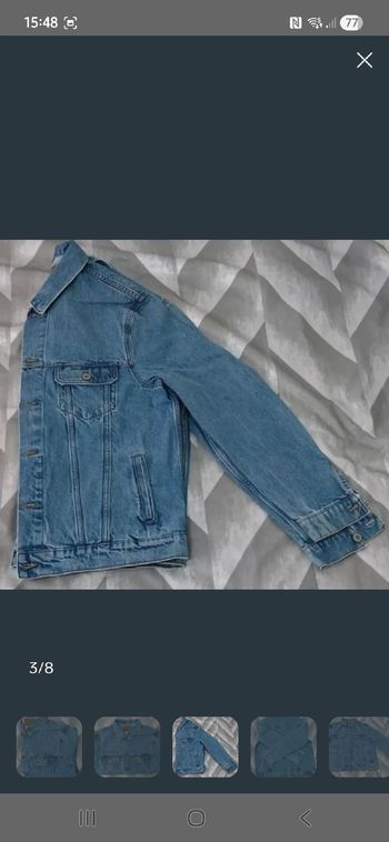Used mango jacket denim XXL bike — image 3 of 7