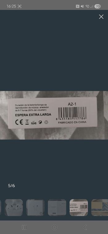 Used A2-1 auriculares inalambricos bike — image 5 of 5