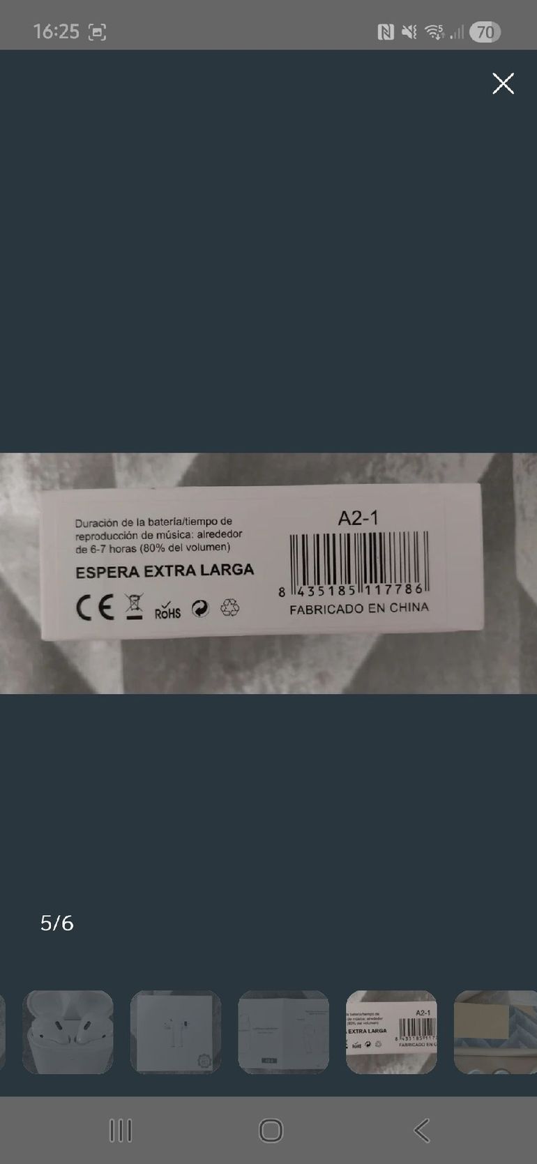 Used A2-1 auriculares inalambricos bike — image 5 of 5