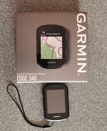 Used Garmin Edge 540 GPS Computer bike