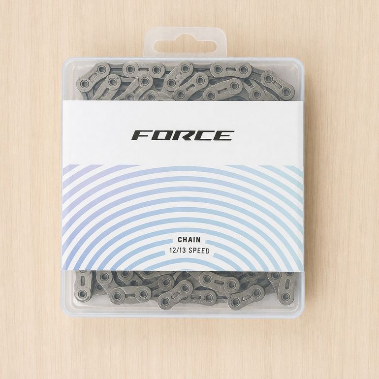 Used Sram Corrente Force E1 Flattop 12/13s PowerLock D1 114 Elos bike — image 1 of 3
