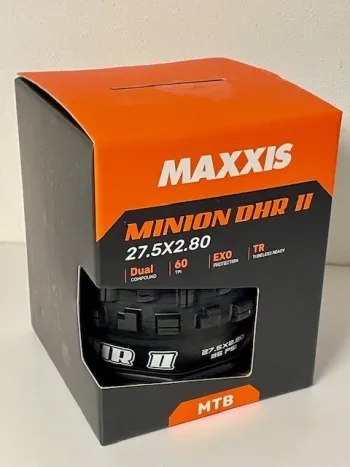 Used Maxxis Minion DHR II 27.5 x 2.80 2025 bike