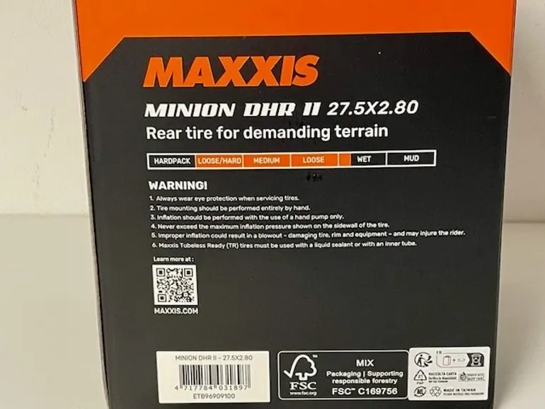 Used Maxxis Minion DHR II 27.5 x 2.80 2025 bike — image 2 of 4