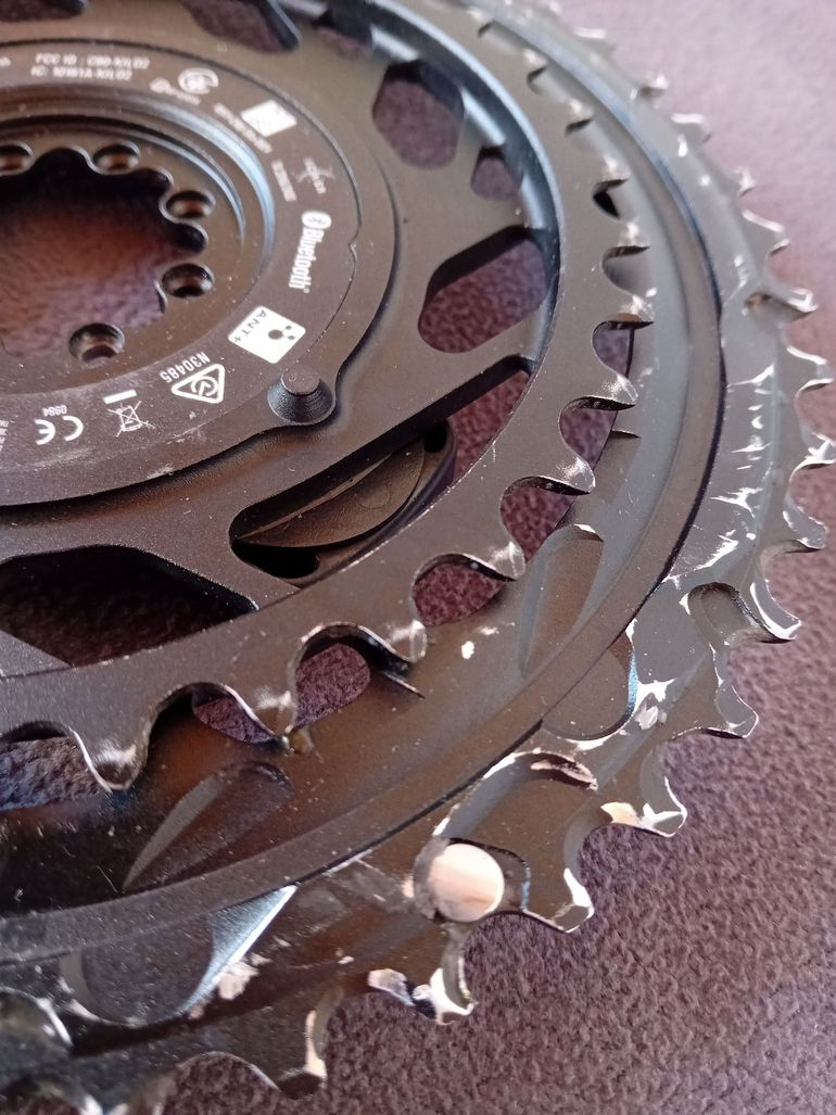 Used Sram Force 2x chainring power meter upgrade 48-35T bike — image 3 of 4