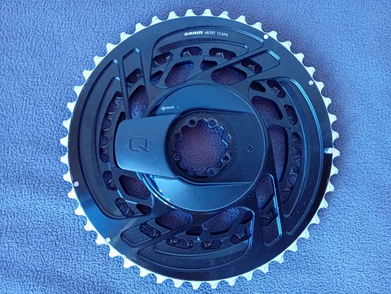 Used Sram Force 2x chainring power meter upgrade 48-35T bike — image 1 of 4