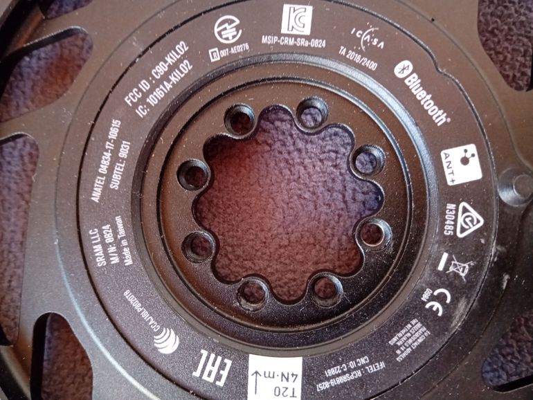 Used Sram Force 2x chainring power meter upgrade 48-35T bike — image 4 of 4