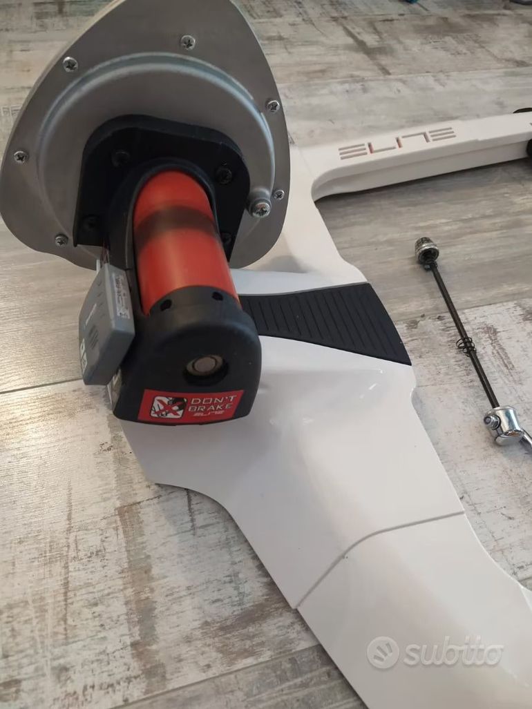 Used Elite Qubo Fluid Trainer bike — image 4 of 6