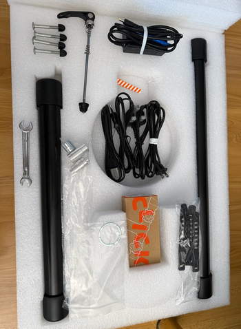 Used Van Rysel D100 Smart Trainer with Zwift Cog and Click 2025 bike — image 5 of 5
