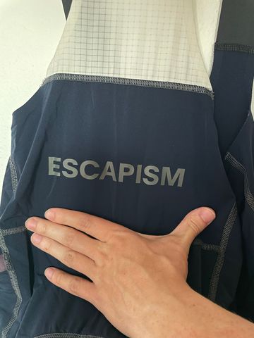 Pas Normal Studios ESCAPISM bibs XL Navy Blue Cycling Clothing usato