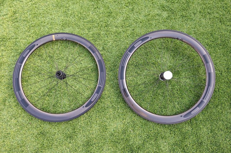 Used HED. Jet RC5 50mm Disc Brake Wheelset Wheels