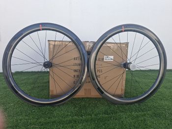 Used HED. Jet RC5 50mm Disc Brake Wheelset bike — image 5 of 6