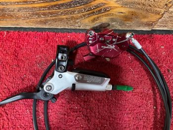 Used Sram Maven Ultimate Red Splatter 2025 bike — image 3 of 5