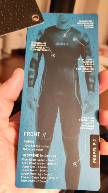 Tweedehands 2XU P:2 Propel Wetsuit 2020 bike — afbeelding 2 van 5