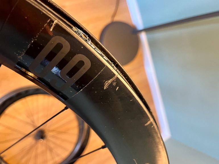 Used Reynolds AR60 DB Carbon Disc Wheelset 60mm Shimano HG 11/12s 2025 bike — image 6 of 6