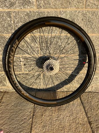 Used Bontrager Aeolus RSL 37 TLR Disc Road Wheel bike
