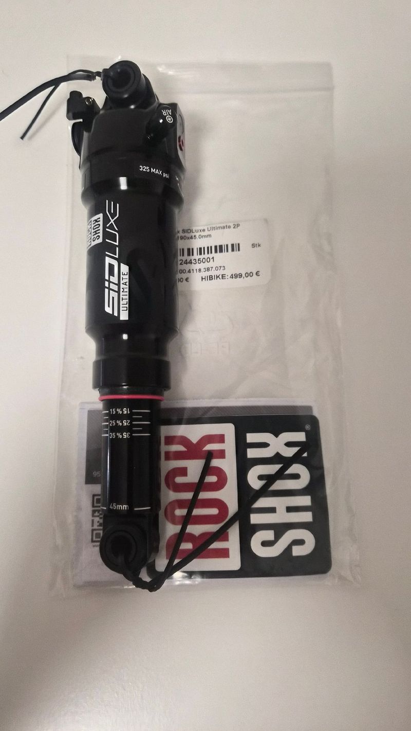 Used RockShox SIDLuxe Ultimate 190x45 2P 2026 Rear Suspension
