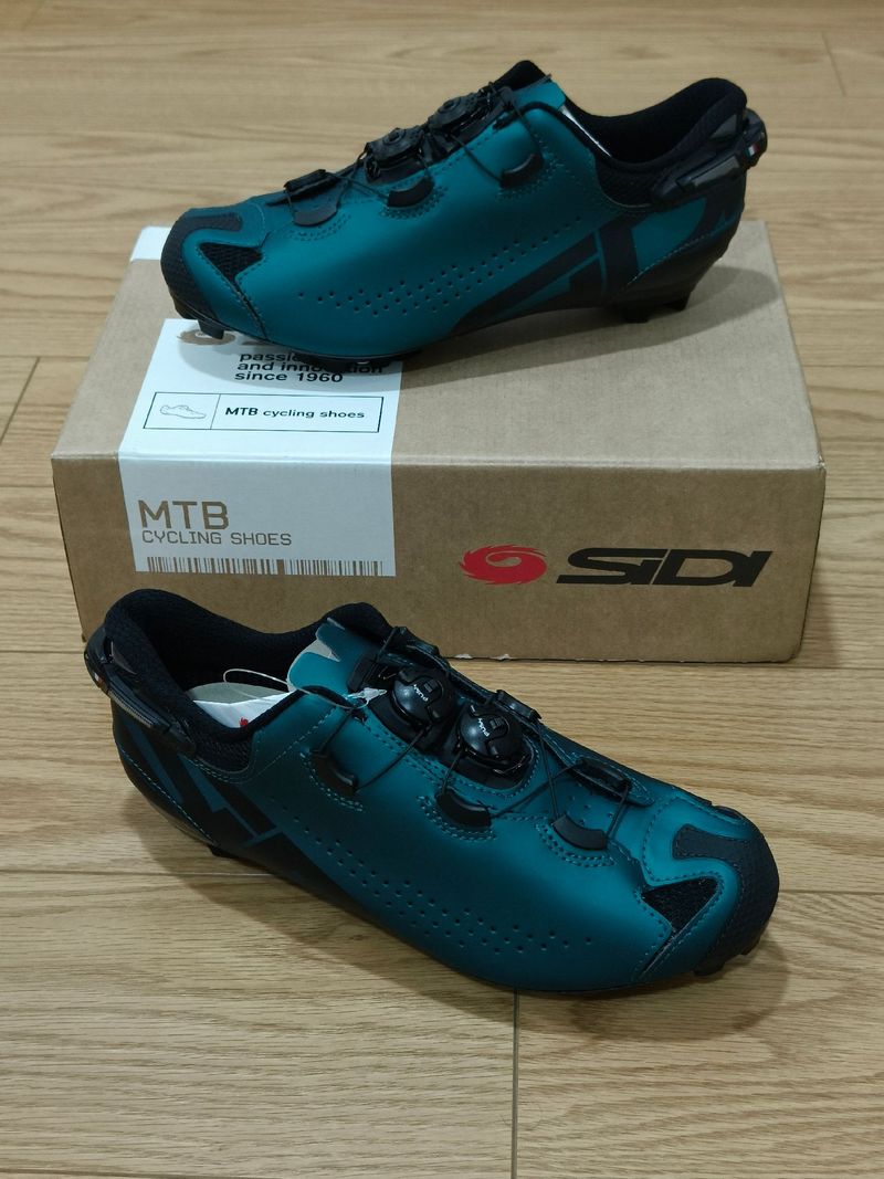 Sidi Sapatos de MTB Tiger 2S SRS Carbon "Novos" 2025 Cycling Shoes usato