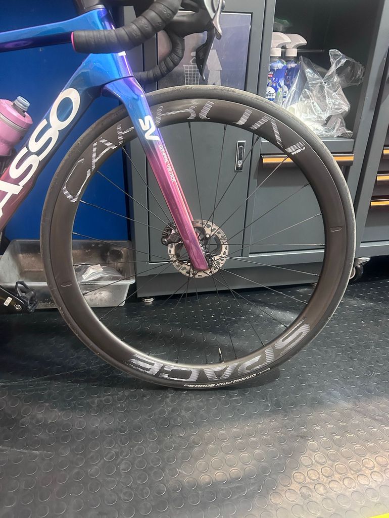 Used space carbon WS41 Wheelset 2026 bike — image 1 of 5