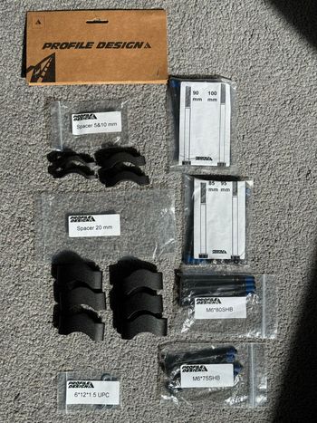 Used Profile Design A2A Spacer Set bike