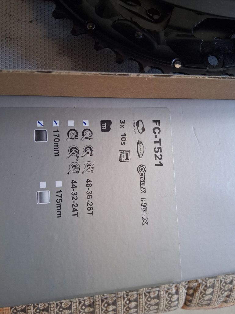 Gebrauchtes Shimano FC-T521 36T Chainring 2026 bike — Bild 4 von 5