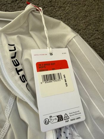 Used Castelli PR 3 Speed Suit Trisuit 2026 bike — image 6 of 7