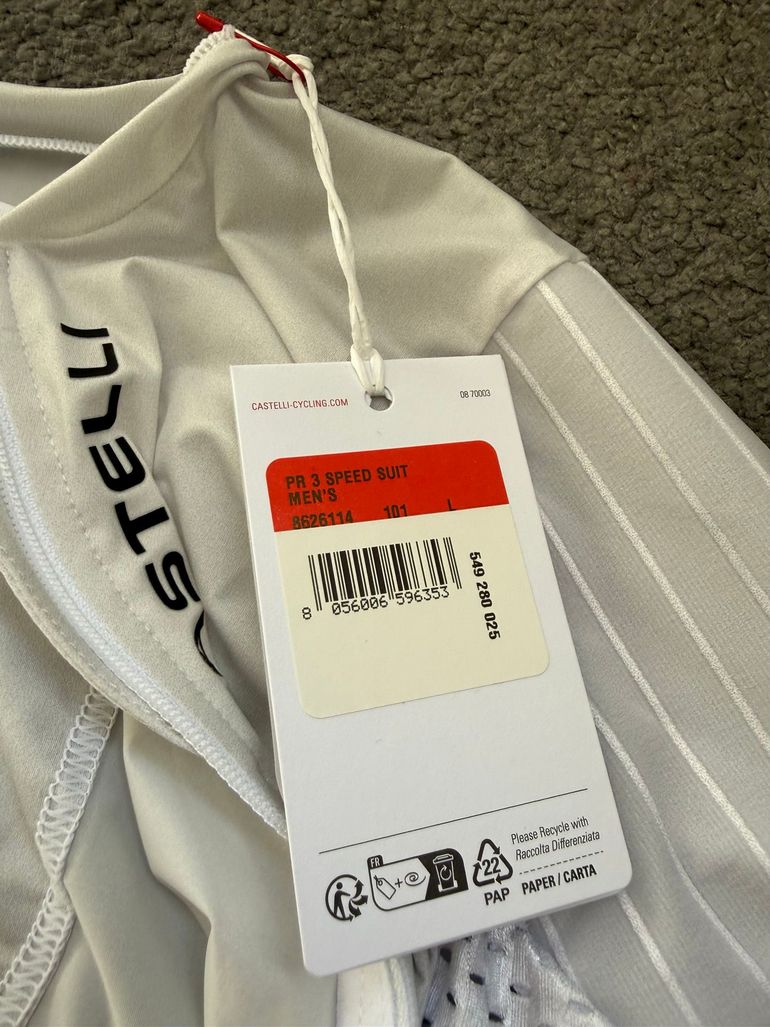 Used Castelli PR 3 Speed Suit Trisuit 2026 bike — image 6 of 7