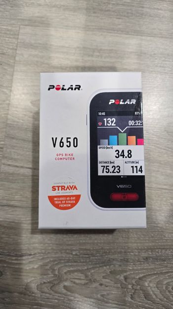 Used Polar V650 GPS Bike Computer bike