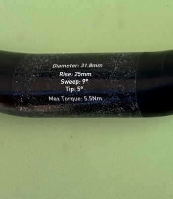 Used Enve M6 Carbon Handlebar 31.8mm 2024 bike — image 3 of 3