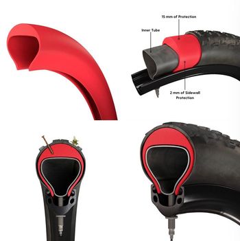 Used Tannus Armour Inserts Set of 2 pcs. New bike — image 6 of 6
