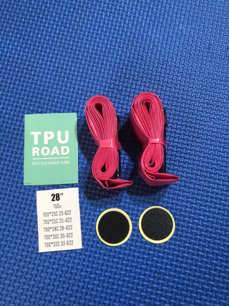 Used Continental Ultra Sport Tires + camere d’aria TPU bike — image 5 of 6