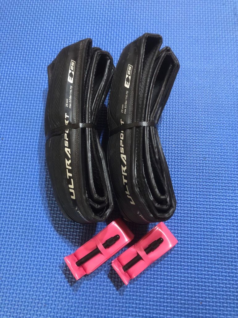 Used Continental Ultra Sport Tires + camere d’aria TPU bike — image 2 of 6