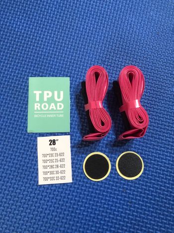 Used Continental Ultra Sport Tires + camere d’aria TPU bike — image 4 of 6