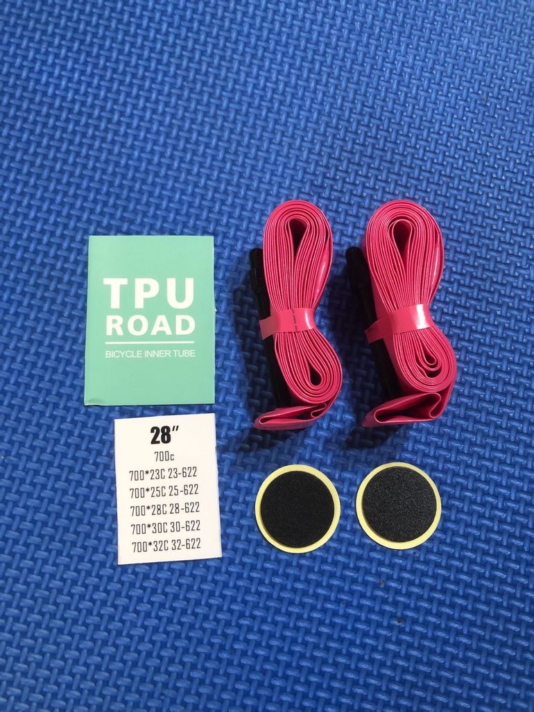 Used Continental Ultra Sport Tires + camere d’aria TPU bike — image 4 of 6