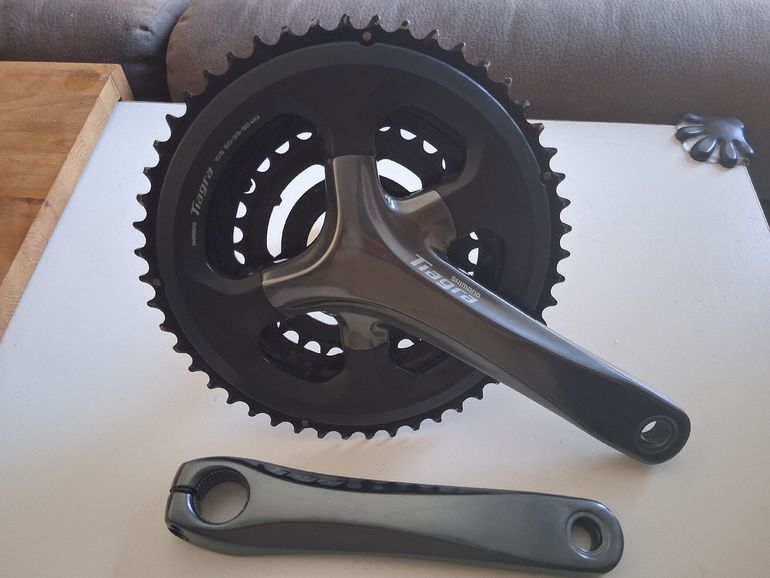 Used Shimano Tiagra FC-4703 Crankset 50-39-30T bike — image 2 of 2