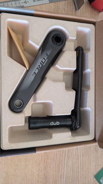 Brugt Sram Force AXS DUB DM 175 bike — billede 1 af 7