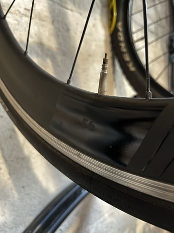 Used Ffwd F6R 60mm Full Carbon Clincher DT350 2024 bike — image 12 of 13