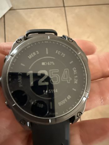 Used Garmin fēnix 8 Solar Sapphire 47mm 2025 bike — image 3 of 4
