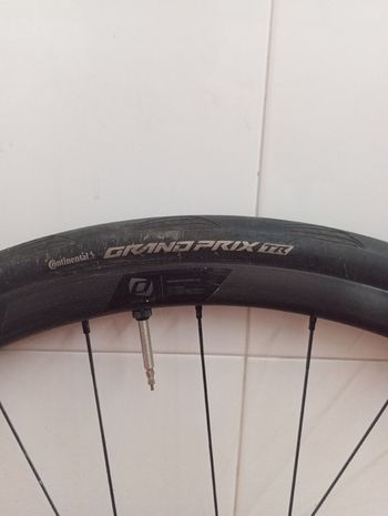 Used Syncros Rear Aluminum Wheel with SRAM Rival 10-30 Cassette and 140mm Disc Brake bike — image 3 of 6