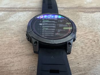 Used Garmin Fenix 7 Pro Sapphire Solar 47mm Graphite 2024 bike — image 4 of 8