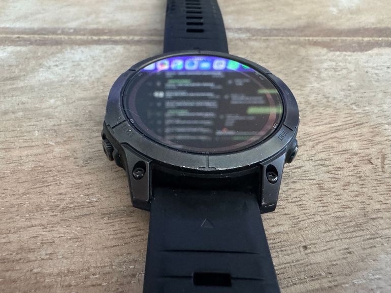 Used Garmin Fenix 7 Pro Sapphire Solar 47mm Graphite 2024 bike — image 4 of 8