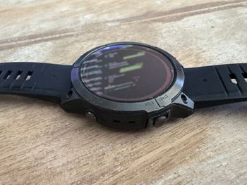 Used Garmin Fenix 7 Pro Sapphire Solar 47mm Graphite 2024 bike — image 6 of 8