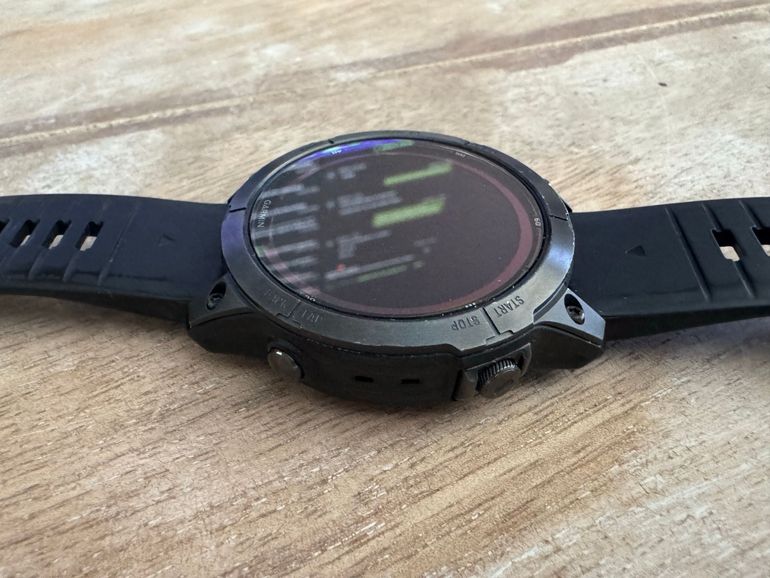Used Garmin Fenix 7 Pro Sapphire Solar 47mm Graphite 2024 bike — image 6 of 8