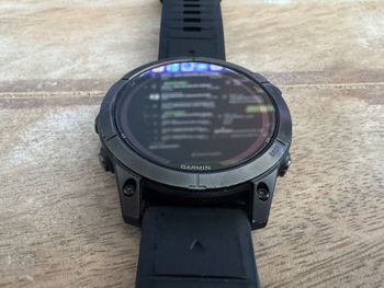 Used Garmin Fenix 7 Pro Sapphire Solar 47mm Graphite 2024 bike — image 3 of 8