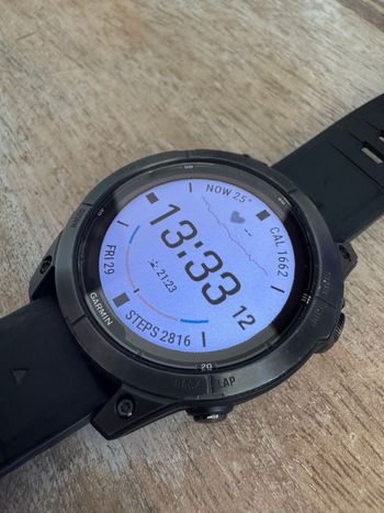 Used Garmin Fenix 7 Pro Sapphire Solar 47mm Graphite 2024 bike — image 8 of 8