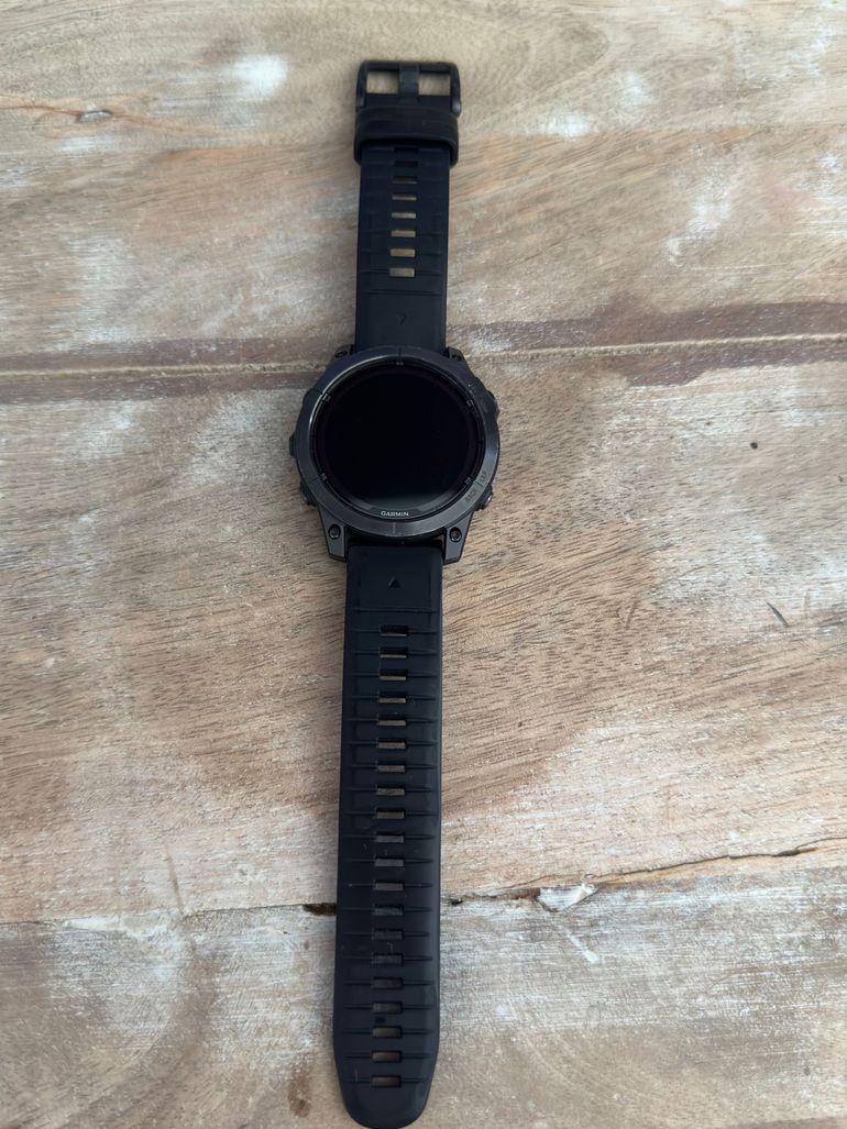 Used Garmin Fenix 7 Pro Sapphire Solar 47mm Graphite 2024 bike — image 2 of 8
