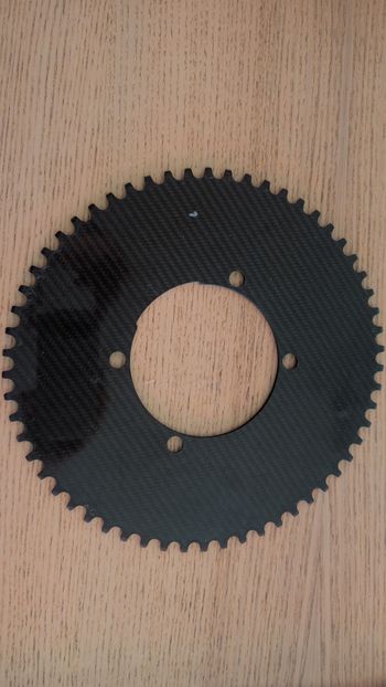 Used Aerocoach 58 tooth Carbon Chainring bike — image 2 of 2