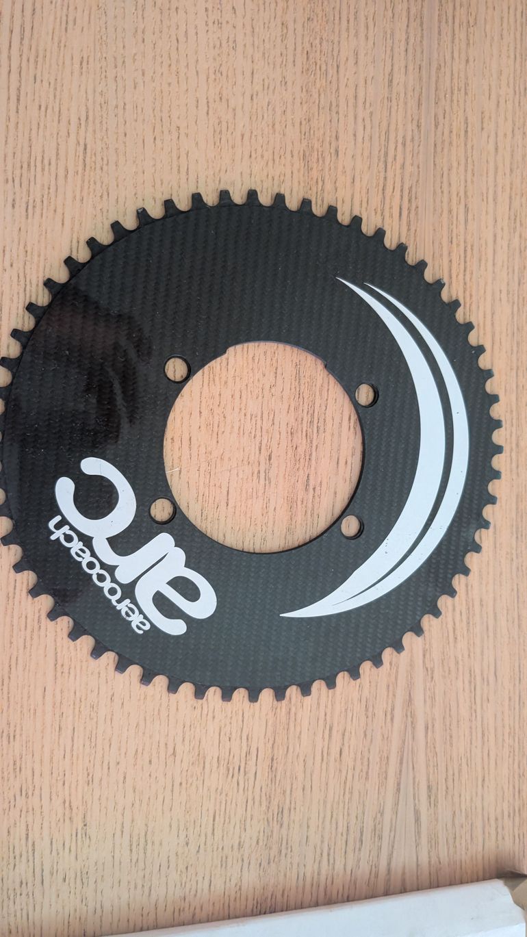 Used Aerocoach 58 tooth Carbon Chainring bike — image 1 of 2