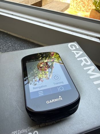 Used Garmin Edge 830 GPS Cycling Computer bike — image 3 of 3